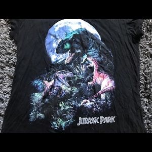 Jurassic Park black tshirt size M